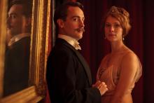 Tom as Potty Perowne with Rebecca Hall as Sylvia Tietjens in Parade's End